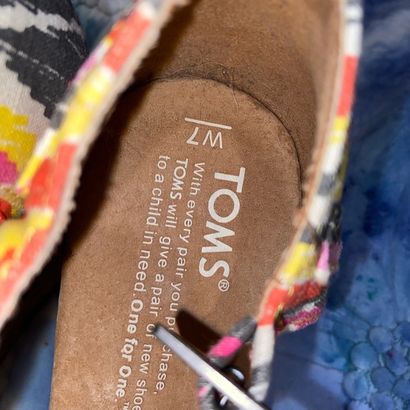 Toms high heels strappy sandal size 7 - Picture 6 of 12